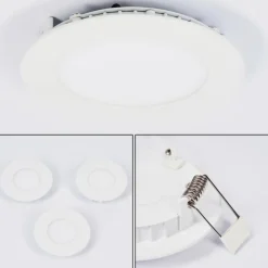 hofstein Spot encastrable Finsrud LED Blanc, 1 lumière* Luminaires Encastrés