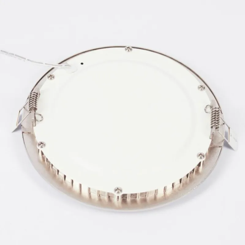 hofstein Spot encastrable Finsrud LED Nickel mat, 1 lumière, Télécommandes, Changeur de couleurs