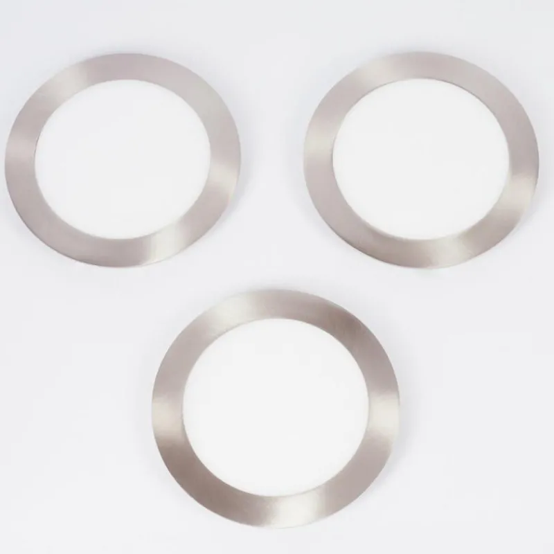 hofstein Spot encastrable Finsrud LED Nickel mat, 1 lumière, Télécommandes, Changeur de couleurs