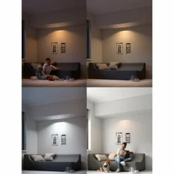 Luminaires Philips Spot encastrable, kit d'extension Philips Hue Ambiance White Milliskin Blanc, 1 lumière