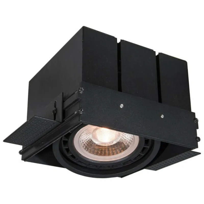 Luminaires Lucide Spot encastrable Lucide TRIMLESS Noir, 1 lumière* Luminaires Encastrés