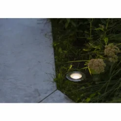 Luminaires Lutec Spot encastrable Lutec CYDOPS LED Acier inoxydable, 1 lumière