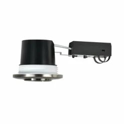 Luminaires Nordlux Spot encastrable Nordlux UMBERTO LED Nickel mat, Noir, 1 lumière* Luminaires Encastrés