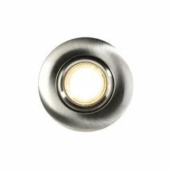 Luminaires Nordlux Spot encastrable Nordlux UMBERTO LED Nickel mat, Noir, 1 lumière* Luminaires Encastrés