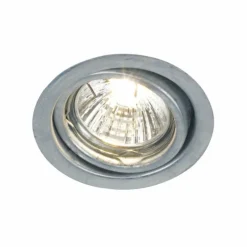 Luminaires Scandinaves-Luminaires Nordlux Spot encastrable Nordlux TIP Zingué, 1 lumière