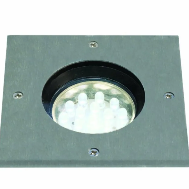 Luminaires Nordlux Spot encastrable Nordlux TILOS Acier inoxydable, 1 lumière