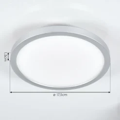 hofstein Spot encastrable Pawcatuck LED Chrome, Blanc, 1 lumière