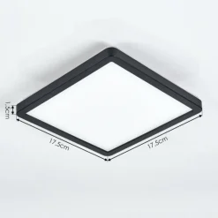 hofstein Spot encastrable Pawcatuck LED Blanc, 1 lumière