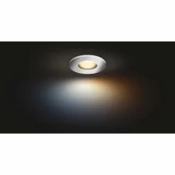 Luminaires Philips Spot encastrable Philips Hue Adore LED Aluminium, 1 lumière, Télécommandes