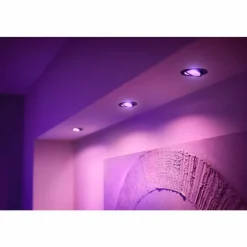 Luminaires Philips Spot encastrable Philips Hue Centura LED Blanc, 3 lumières
