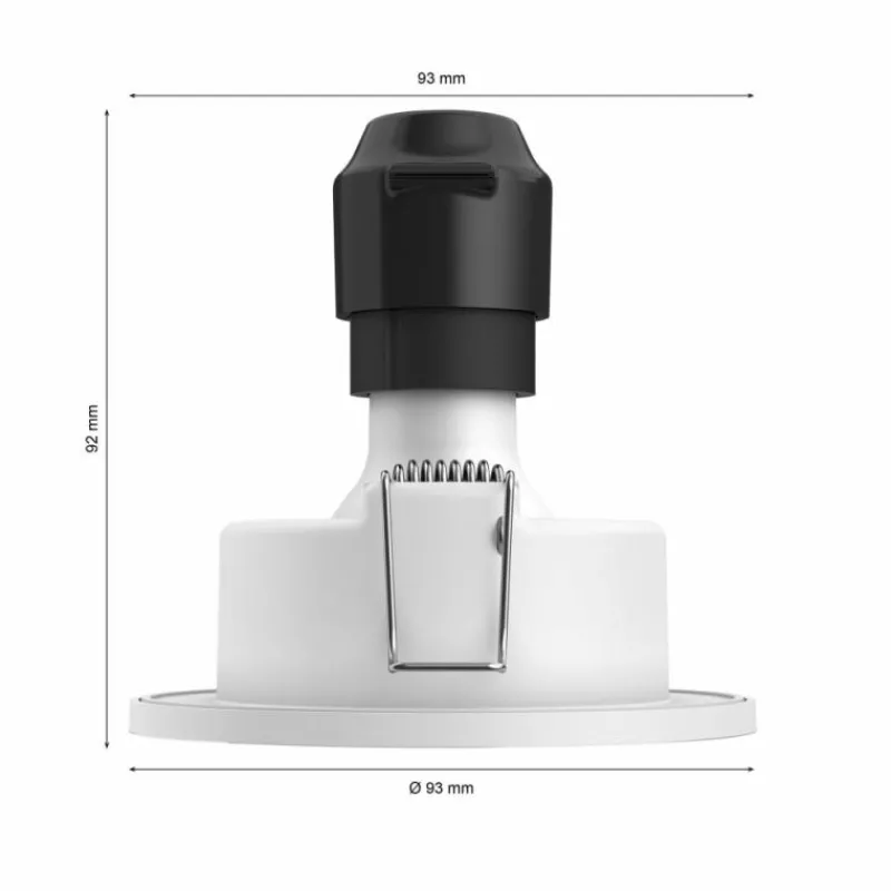 Luminaires Philips Spot encastrable Philips Hue Xamento LED Chrome, 3 lumières