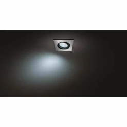 Luminaires Philips Spot encastrable Philips Hue Milliskin LED Argenté, 1 lumière