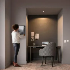 Luminaires Philips Spot encastrable Philips Hue Milliskin LED Argenté, 1 lumière