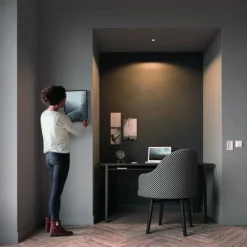 Luminaires Philips Spot encastrable Philips Hue Milliskin LED Argenté, 1 lumière