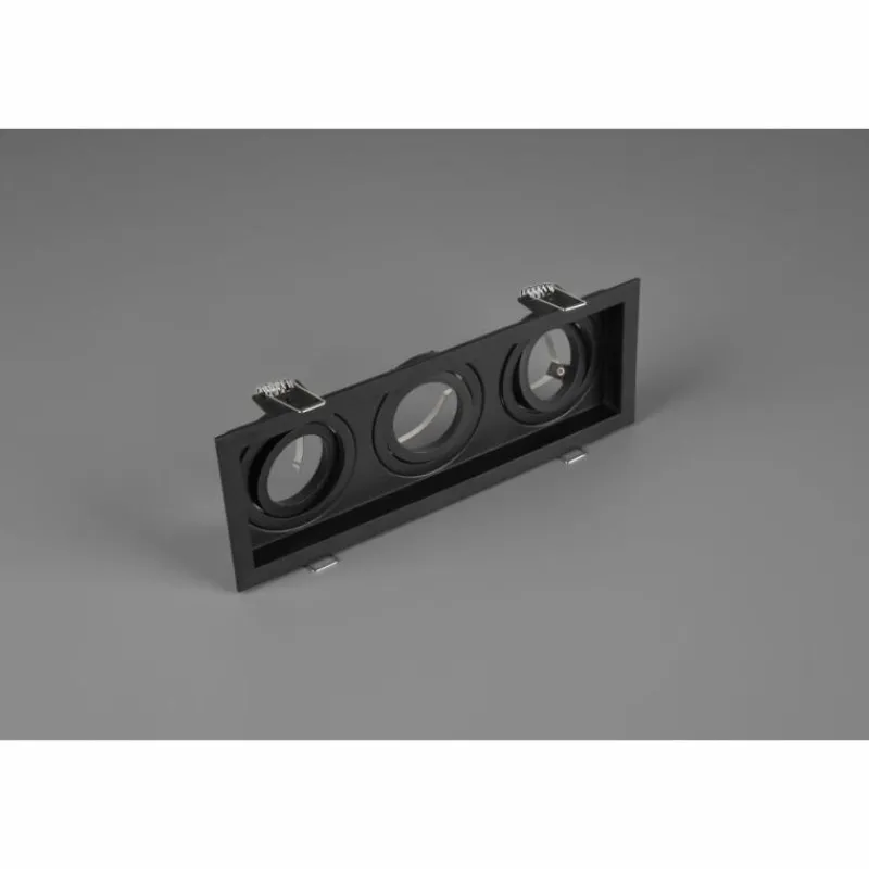 Luminaires Trio Spot encastrable Trio Kenai LED Noir, 3 lumières* Luminaires Encastrés
