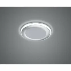Luminaires Trio Spot encastrable Trio Leuchten AURA LED Chrome, 1 lumière* Luminaires Encastrés