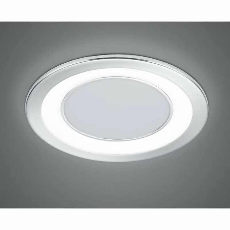 Luminaires Trio Spot encastrable Trio Leuchten CORE LED Chrome, 1 lumière* Luminaires Encastrés