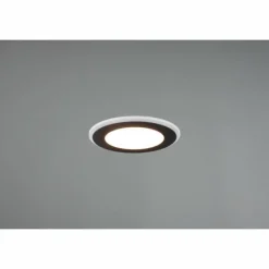 Luminaires Trio Spot encastrable Trio-Leuchten Aura LED Noir, 1 lumière* Luminaires Encastrés