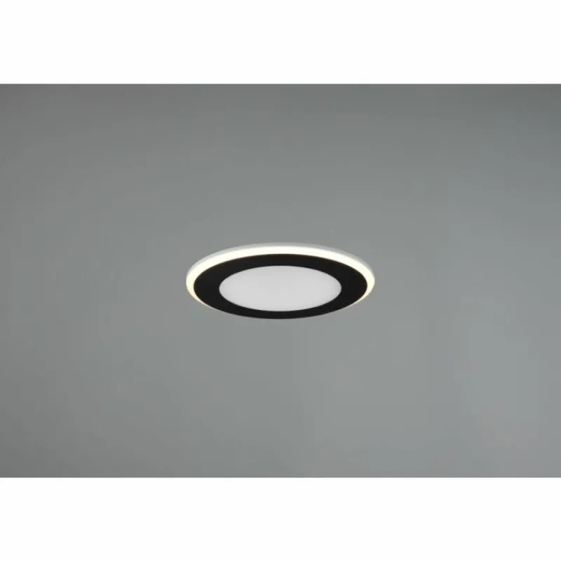 Luminaires Trio Spot encastrable Trio-Leuchten Aura LED Noir, 1 lumière* Luminaires Encastrés