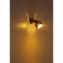 Lampes Industrielles-Luminaires Globo Lighting Spot Globo ADAJA Noir, 1 lumière