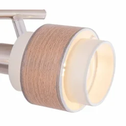 Luminaires Globo Lighting Spot Globo ASHGAAN Nickel mat, 4 lumières* Spots Et Projecteurs