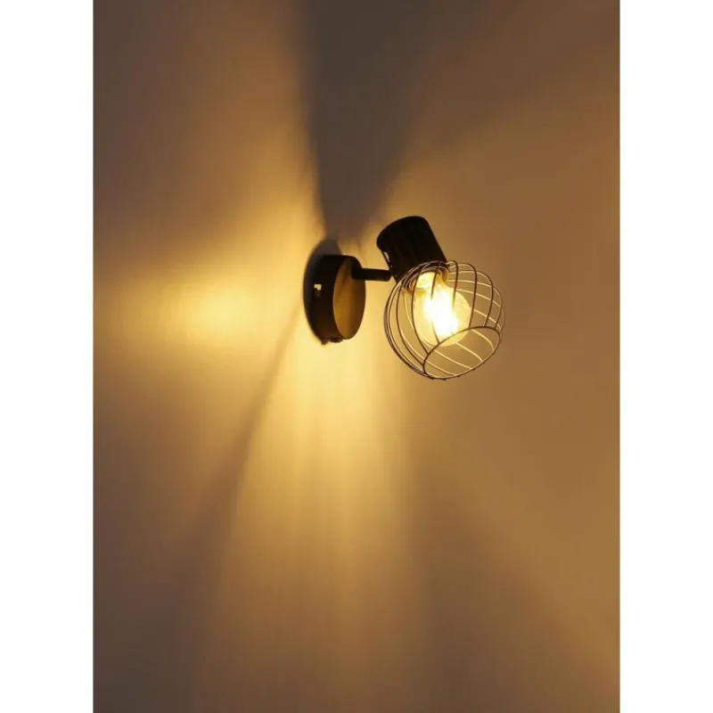 Luminaires Globo Lighting Spot Globo BEVERONE Noir, 1 lumière* Spots Et Projecteurs