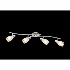 Luminaires Globo Lighting Spot Globo Chrome, 4 lumières