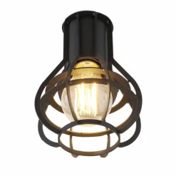 Luminaires Globo Lighting Spot Globo CLASTRA Noir, 1 lumière* Spots Et Projecteurs