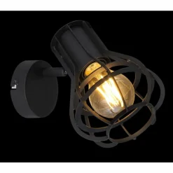 Luminaires Globo Lighting Spot Globo CLASTRA Noir, 1 lumière* Spots Et Projecteurs