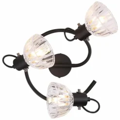 Luminaires Globo Lighting Spot Globo DRABO Noir, 3 lumières