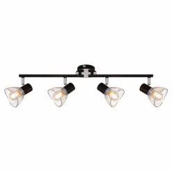 Lampes Vintages & Rétros-Luminaires Globo Lighting Spot Globo FASSA Chrome, 4 lumières