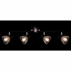 Lampes Vintages & Rétros-Luminaires Globo Lighting Spot Globo FASSA Chrome, 4 lumières