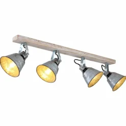 Lampes Dorées-Luminaires Globo Lighting Spot Globo GÜNTHER I Or, Blanc, 4 lumières