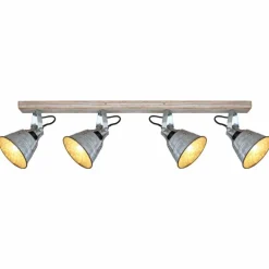 Lampes Dorées-Luminaires Globo Lighting Spot Globo GÜNTHER I Or, Blanc, 4 lumières