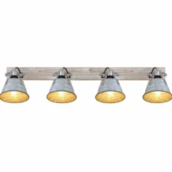 Lampes Dorées-Luminaires Globo Lighting Spot Globo GÜNTHER I Or, Blanc, 4 lumières