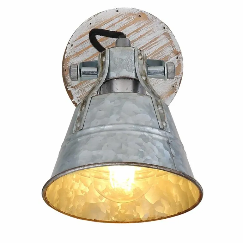 Lampes Dorées-Luminaires Globo Lighting Spot Globo GÜNTHER I Or, Blanc, 1 lumière