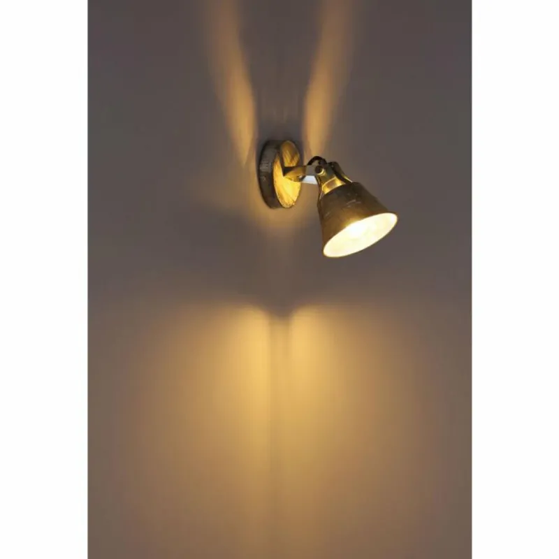 Lampes Dorées-Luminaires Globo Lighting Spot Globo GÜNTHER I Or, Blanc, 1 lumière