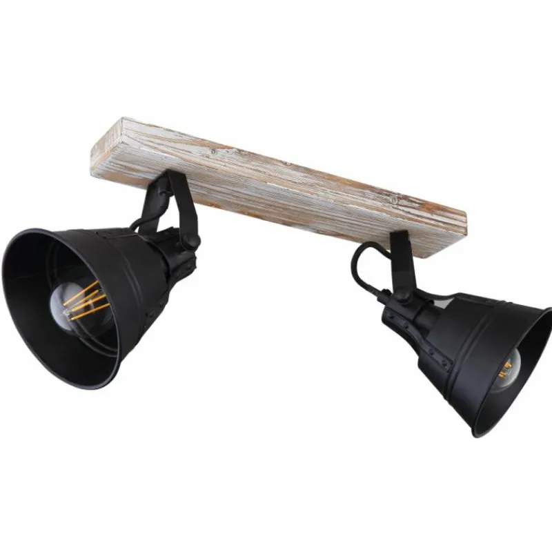 Lampes Dorées-Luminaires Globo Lighting Spot Globo GÜNTHER Or, Blanc, 2 lumières