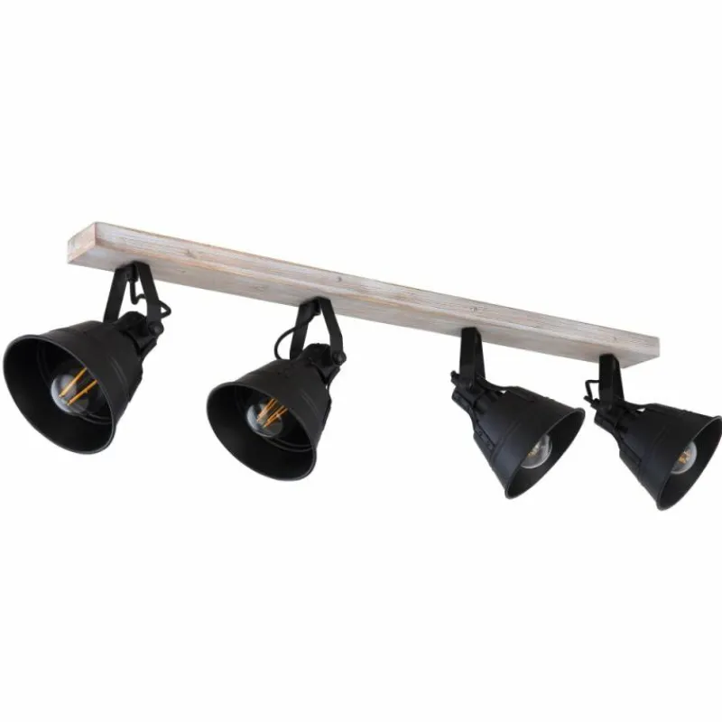 Lampes Dorées-Luminaires Globo Lighting Spot Globo GÜNTHER Or, Blanc, 4 lumières