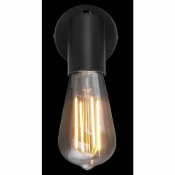 Lampes Industrielles-Luminaires Globo Lighting Spot Globo HIDEEA Noir, 1 lumière