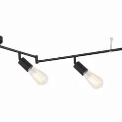 Luminaires Globo Lighting Spot Globo HOBLIO Noir, 6 lumières* Spots Et Projecteurs