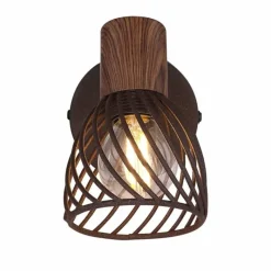 Luminaires Globo Lighting Spot Globo ISABELLE Rouille, 1 lumière* Spots Et Projecteurs