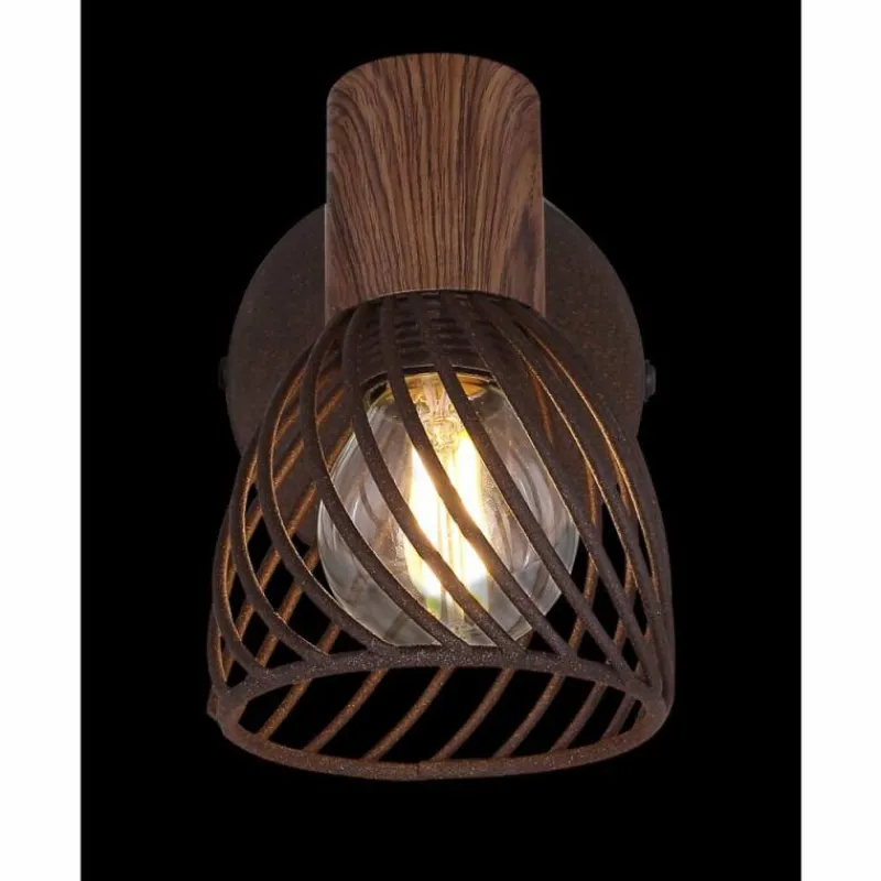 Luminaires Globo Lighting Spot Globo ISABELLE Rouille, 1 lumière* Spots Et Projecteurs
