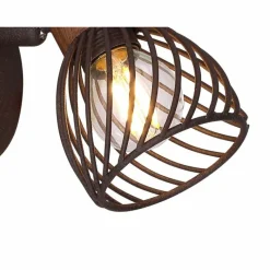 Luminaires Globo Lighting Spot Globo ISABELLE Rouille, 1 lumière* Spots Et Projecteurs