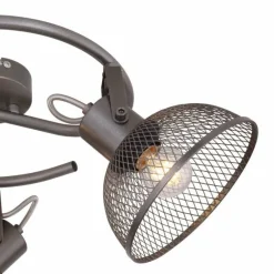 Lampes Industrielles-Luminaires Globo Lighting Spot Globo ISAKKA Chrome, 3 lumières