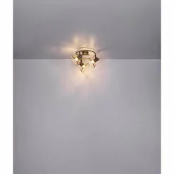 Lampes Industrielles-Luminaires Globo Lighting Spot Globo ISAKKA Chrome, 3 lumières