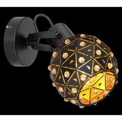 Luminaires Globo Lighting Spot Globo JODIE Noir, 1 lumière* Spots Et Projecteurs