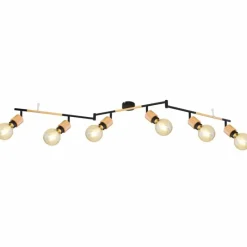 Luminaires Scandinaves-Luminaires Globo Lighting Spot Globo JORNA Noir, 6 lumières