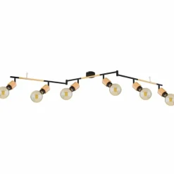 Luminaires Scandinaves-Luminaires Globo Lighting Spot Globo JORNA Noir, 6 lumières