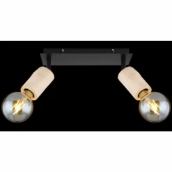 Luminaires Scandinaves-Luminaires Globo Lighting Spot Globo JOSEBA Noir, 2 lumières